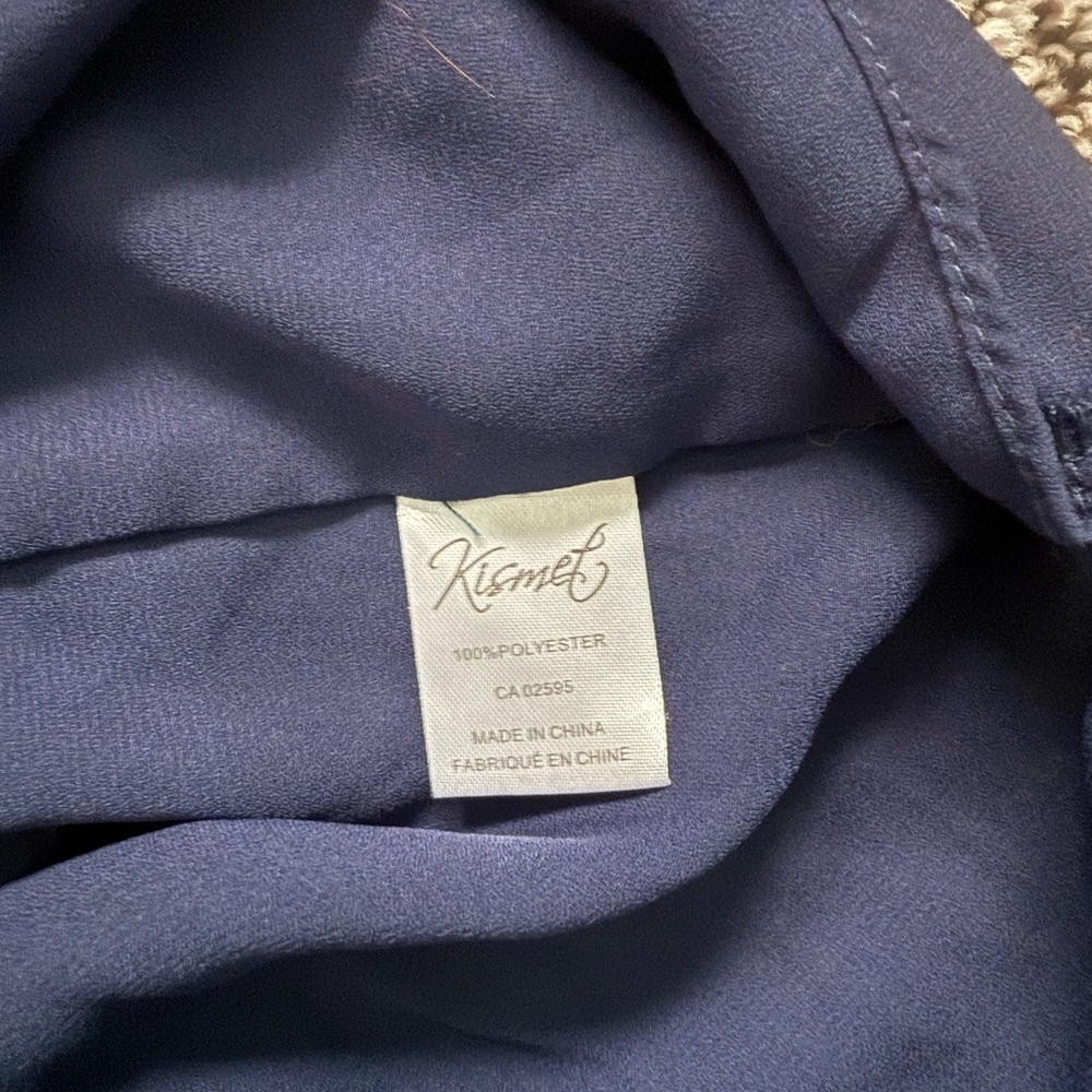 Kismet dressy tank - navy blue - size xs - Picture 5 of 5